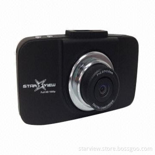 Full HD 1,080P 30fps, 160 Degrees Ultra Wide Angle Lens, Car Black Box with Ambarella Chipset